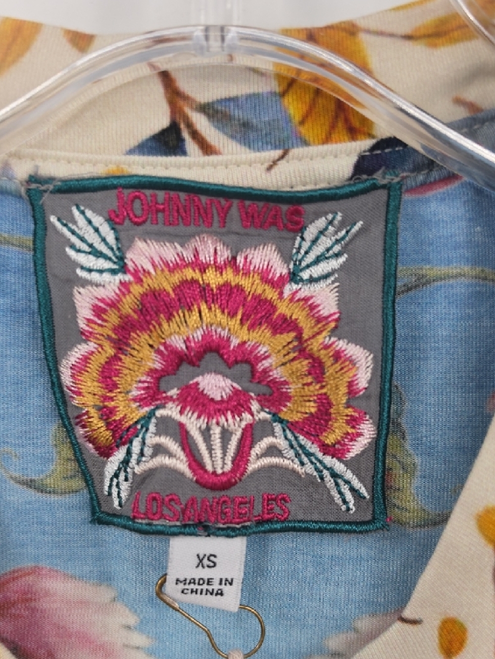 Johnny Was The Janie Favorite Short Sleeve Crew Neck Swing Tee Size XS - Picture 7 of 9